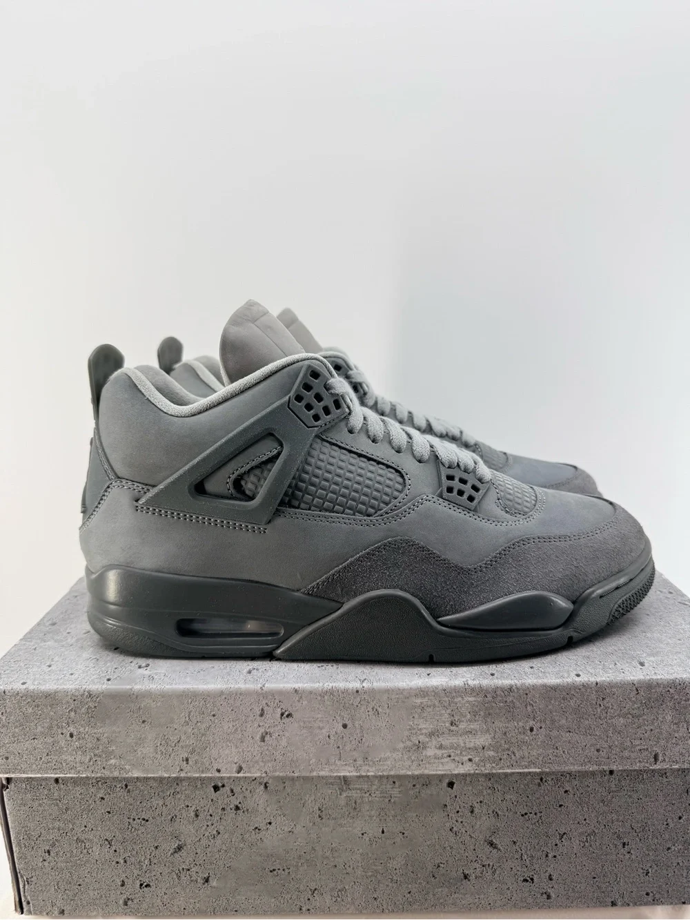 Jordan 4 Paris Olympic Wet Cement Size 10M